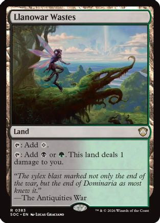 Llanowar Wastes (SOC-383)