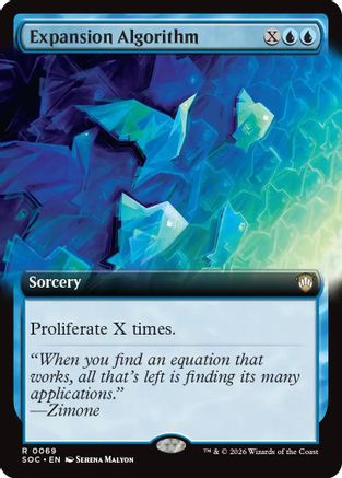 Expansion Algorithm (Extended Art) (SOC-069)