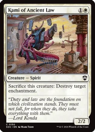 Kami of Ancient Law (SOC-150)