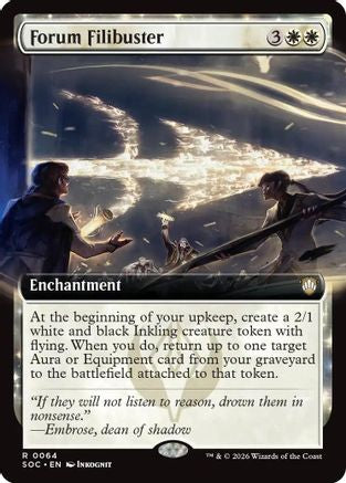Forum Filibuster (Extended Art) (SOC-064)