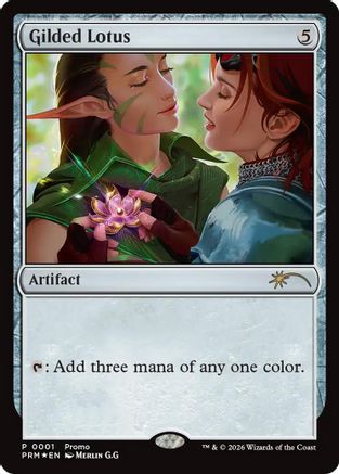 Gilded Lotus (WPN-001) (Foil)