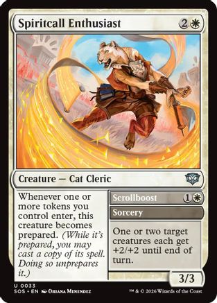 Spiritcall Enthusiast (SOS-033) (Foil)