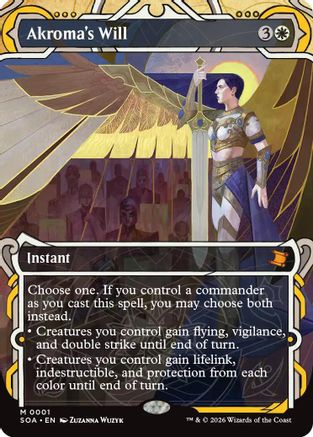 Akroma's Will (SOA-001) (Foil)