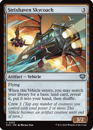 Strixhaven Skycoach (SOS-252) (Foil)