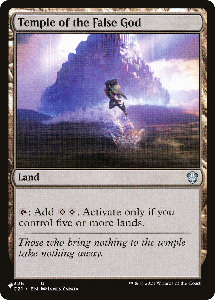 Temple of the False God (LIST-C21-326)