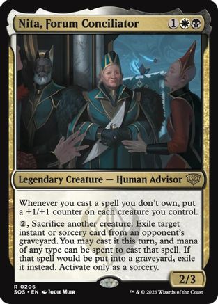 Nita, Forum Conciliator (SOS-206) (Foil)