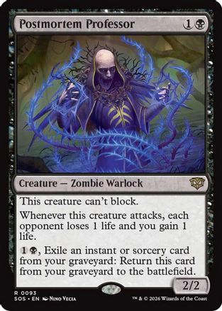 Postmortem Professor (SOS-093)