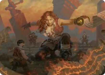 Zealous Lorecaster Art Card (ASSOS-014)