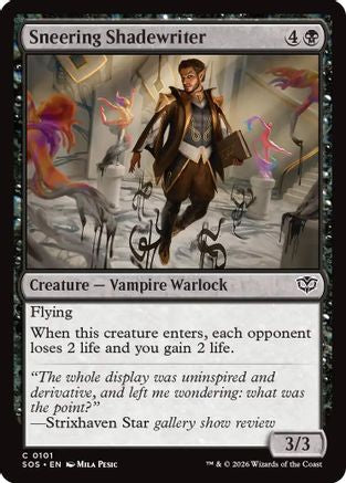 Sneering Shadewriter (SOS-101)