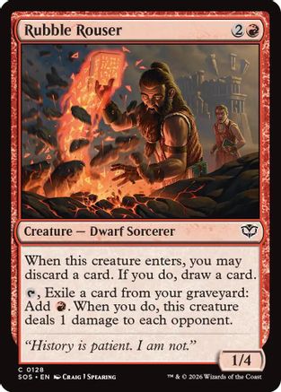 Rubble Rouser (SOS-128) (Foil)