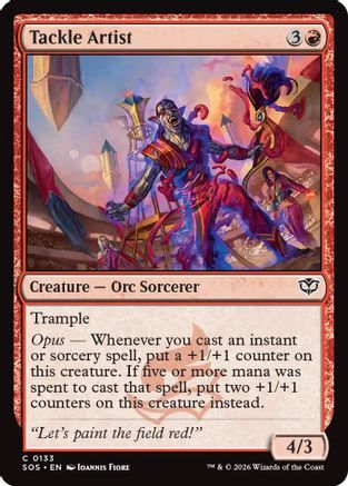 Tackle Artist (SOS-133) (Foil)