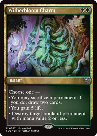 Witherbloom Charm (PPSOS-367) (Foil)