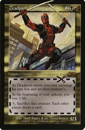 Deadpool, Trading Card (7127) (SLD-7127)