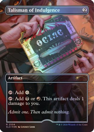 Talisman of Indulgence (SLD-2524) (Foil)