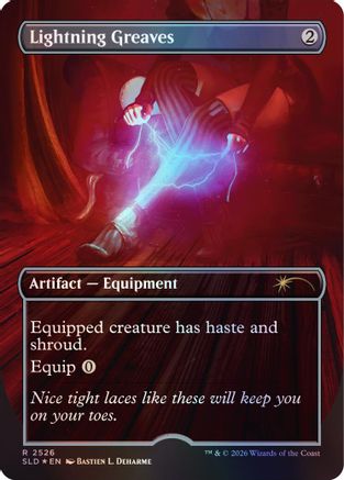 Lightning Greaves (2526) (SLD-2526) (Foil)