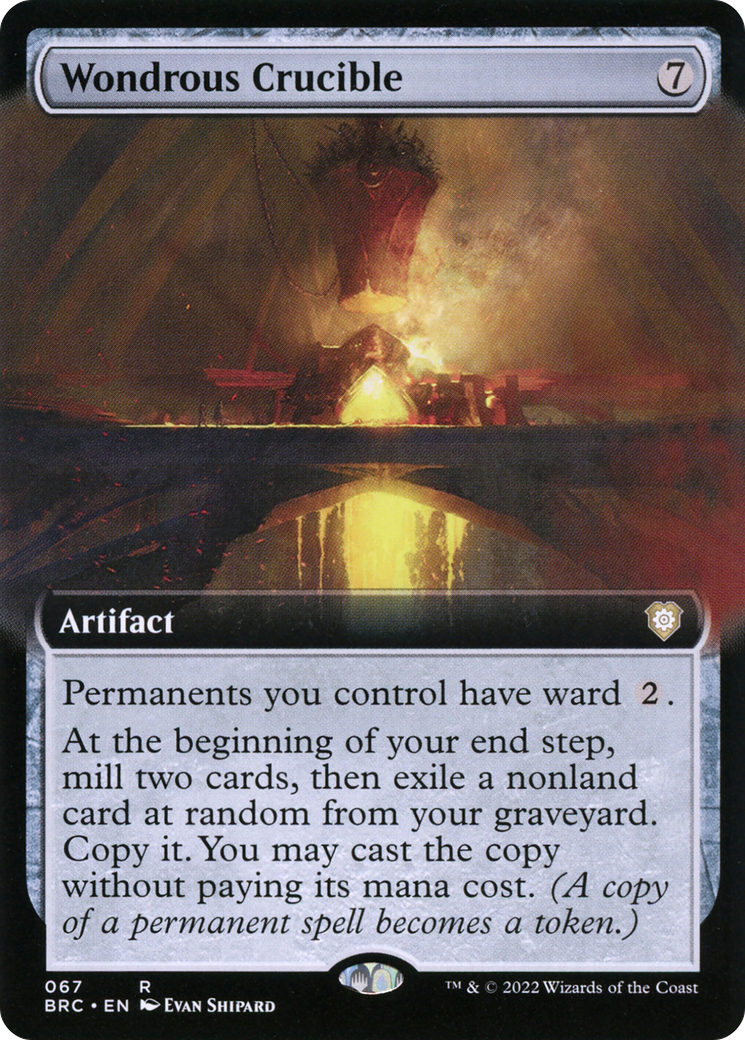 Wondrous Crucible (BRC-067) (Extended Art)