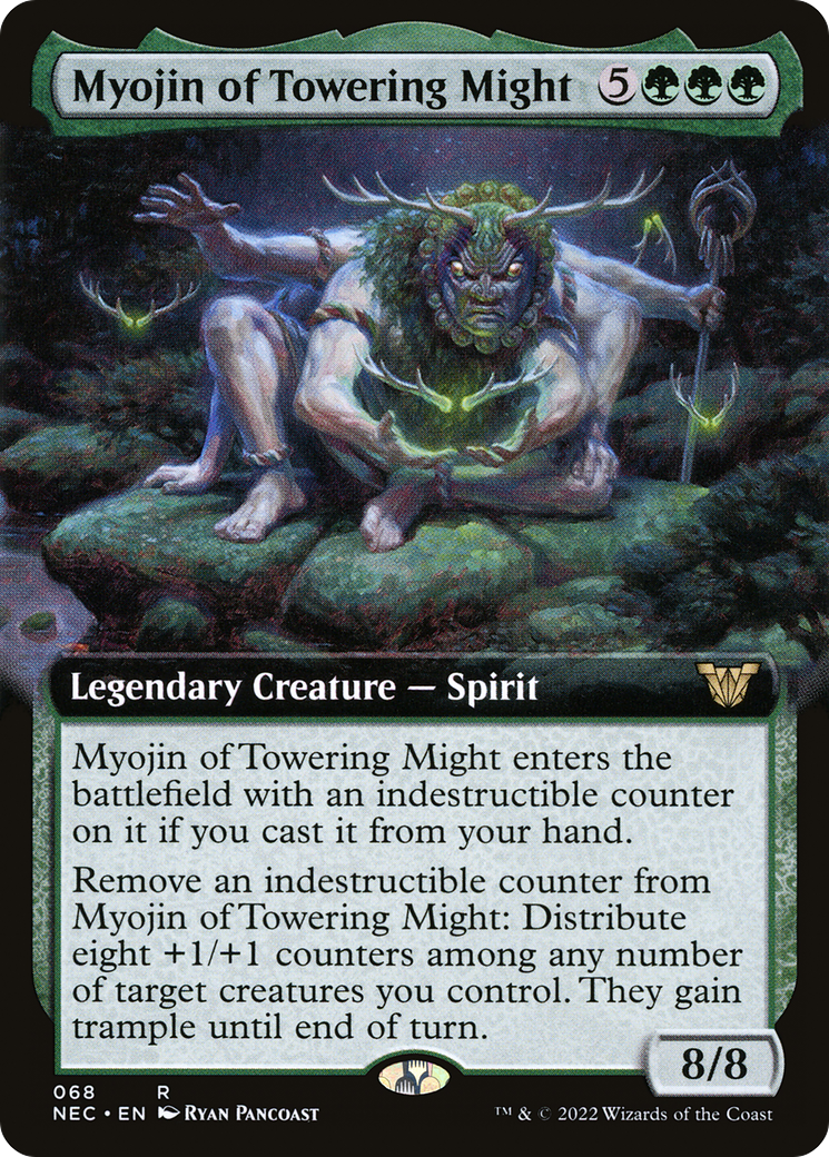 Myojin of Towering Might (NEC-068) (Extended Art)