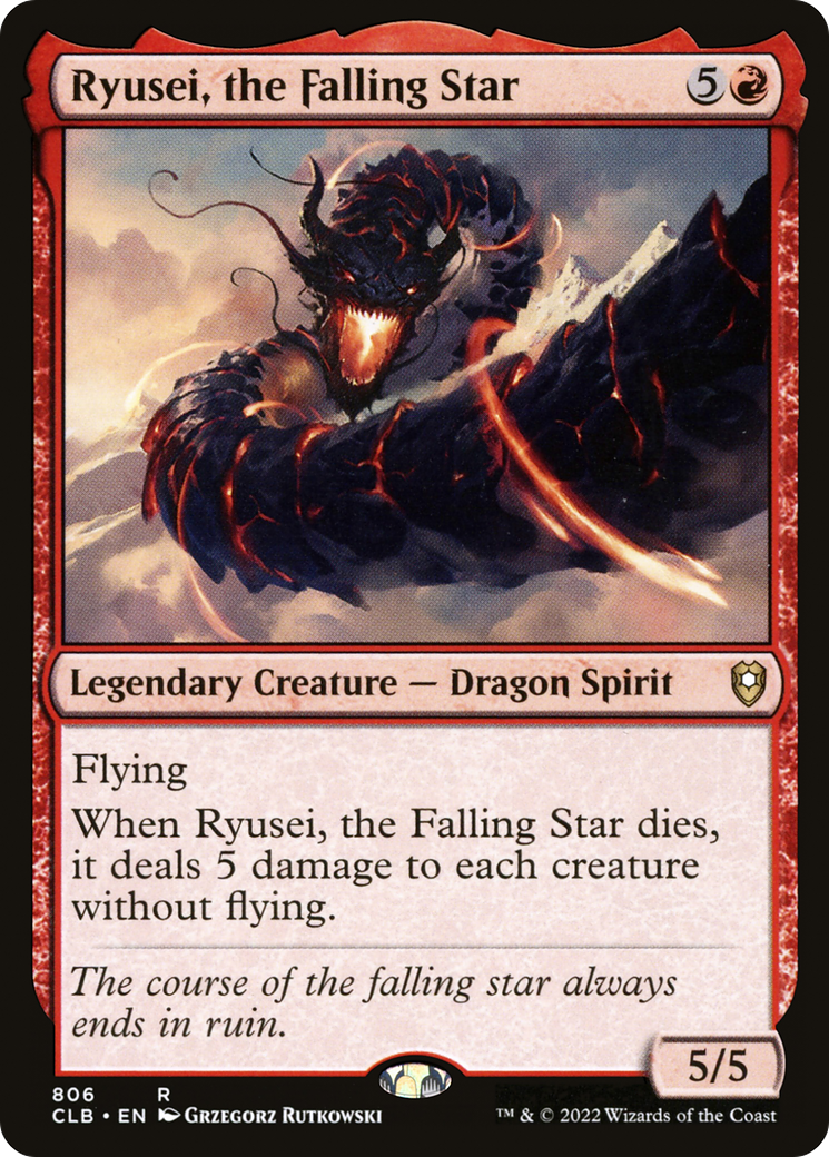 Ryusei, the Falling Star (CLB-806)