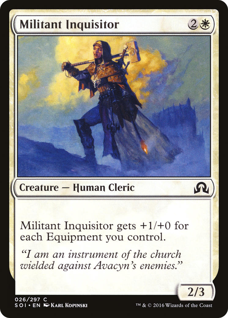 Militant Inquisitor (SOI-026) (Foil)