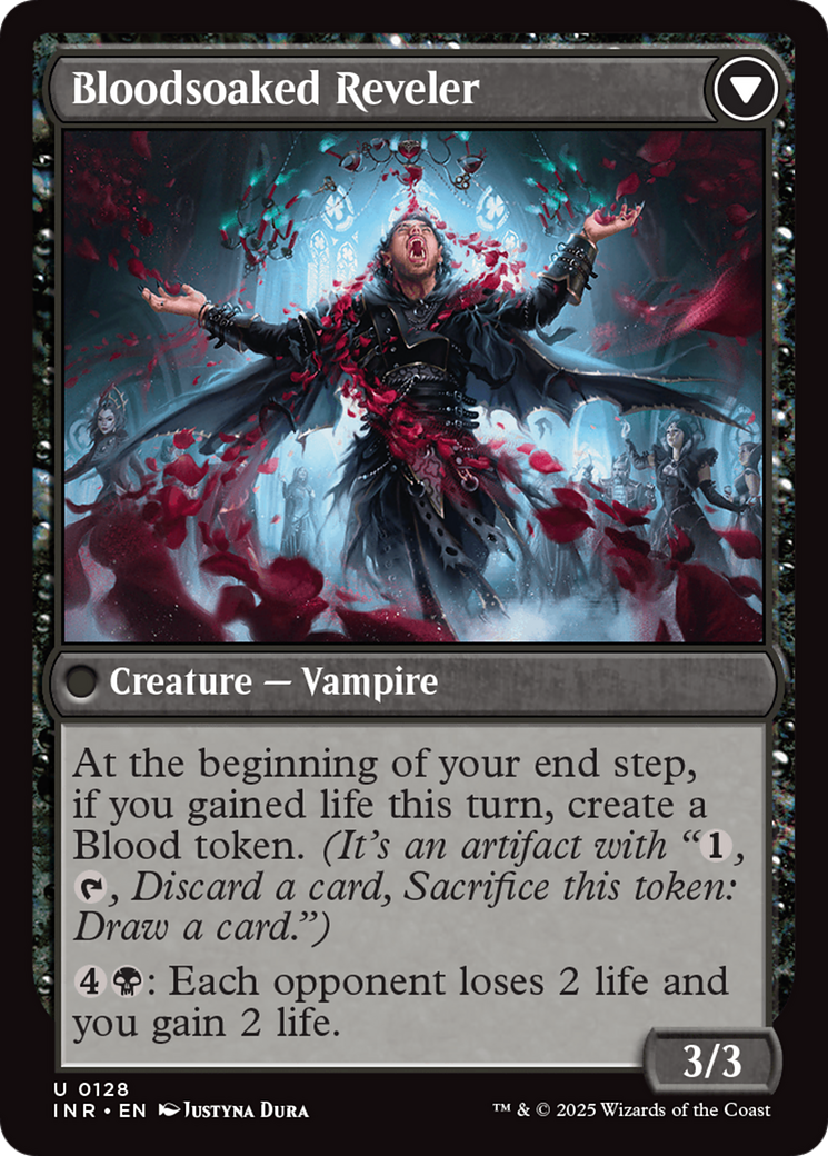 Restless Bloodseeker // Bloodsoaked Reveler (INR-128) (Foil)