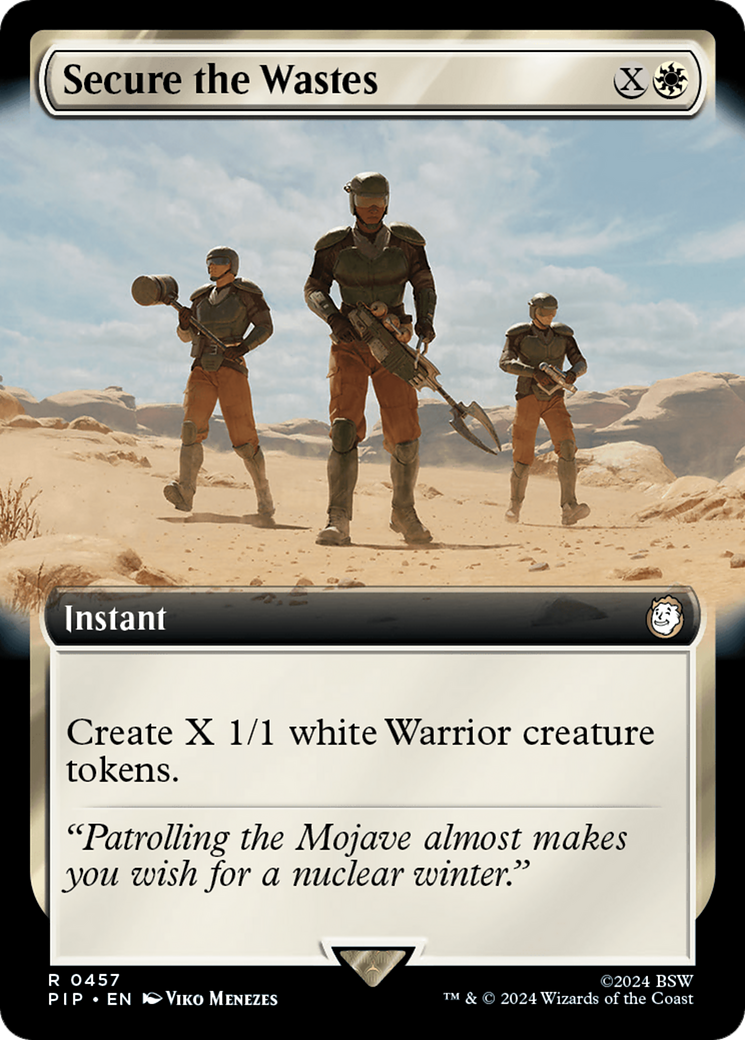 Secure the Wastes (PIP-457) (Extended Art) (Foil)