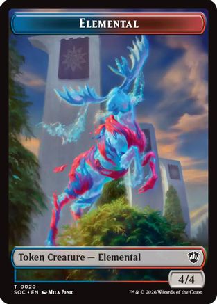 Elemental (0020) // Manifest Double-Sided Token (SOC-20 // 30)