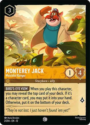 Monterey Jack - Watchful Ranger (12-002) (Cold Foil)