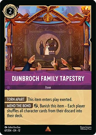 DunBroch Family Tapestry (12-067) (Cold Foil)