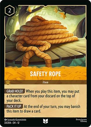 Safety Rope (12-033) (Cold Foil)