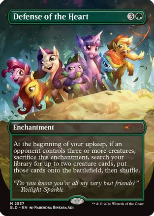 Defense of the Heart (SLD-2537) (Foil)