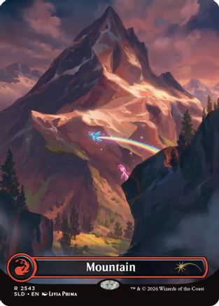 Mountain (2543) (SLD-2543) (Full Art) (Foil)