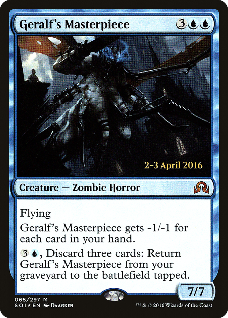 Geralf's Masterpiece (PRE-65S) (Foil)