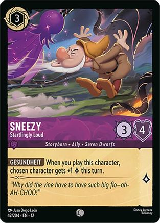 Sneezy - Startlingly Loud (12-042)
