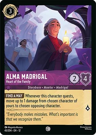Alma Madrigal - Heart of the Family (12-045) (Cold Foil)