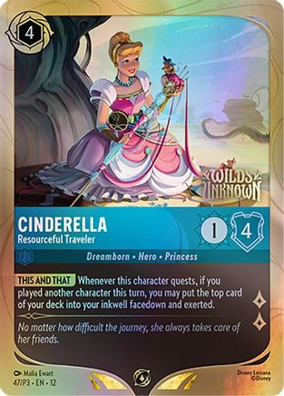 Cinderella - Resourceful Traveler (DLPC-047) (Holofoil)