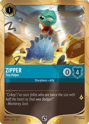 Zipper - Tiny Helper (DLPC-050) (Holofoil)