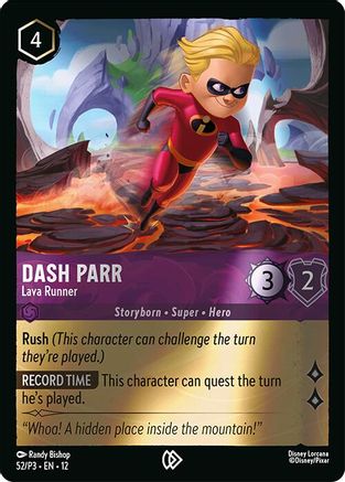 Dash Parr - Lava Runner (DLPC-052) (Cold Foil)