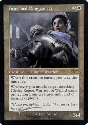 Seasoned Dungeoneer (Retro Frame) (SLD-7144) (Foil)