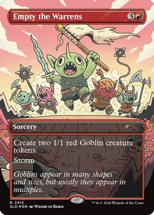 Empty the Warrens (SLD-2412) (Foil)