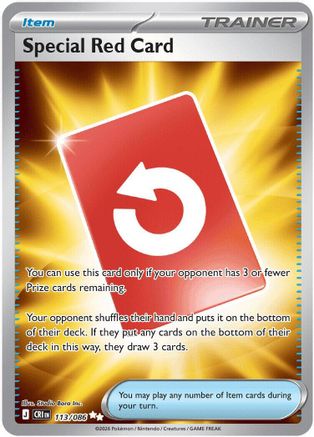 Special Red Card (CRI-113) (Holofoil)