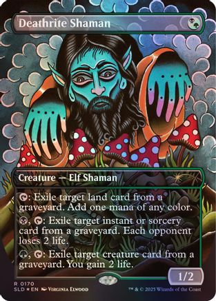 Deathrite Shaman (Rainbow Foil) (SLD-170)