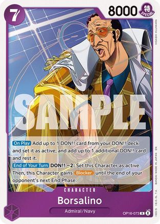 Borsalino (OP16-073) (Foil)