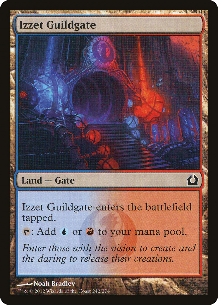 Izzet Guildgate (RTR-242) (Foil)
