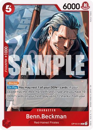 Benn.Beckman (OP16-012) (Foil)