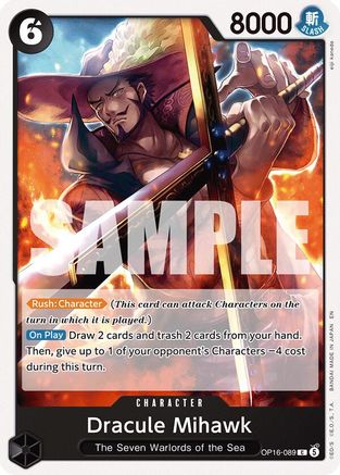 Dracule Mihawk (OP16-089)