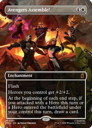 Avengers Assemble! (Borderless) (0341) (MSH-341)