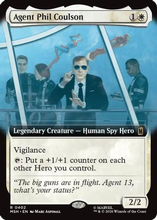 Agent Phil Coulson (Extended Art) (MSH-402) (Foil)