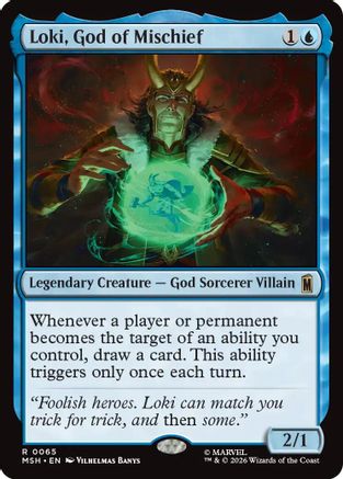 Loki, God of Mischief (MSH-065) (Foil)