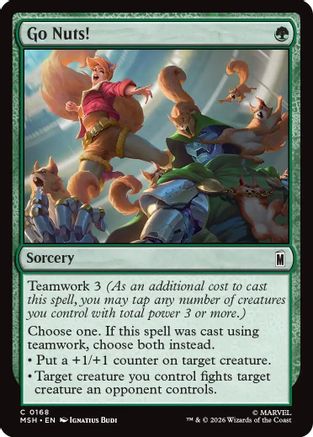 Go Nuts! (MSH-168) (Foil)