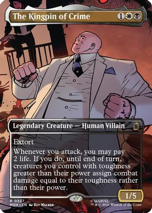 The Kingpin of Crime (Borderless) (0327) (MSH-327)